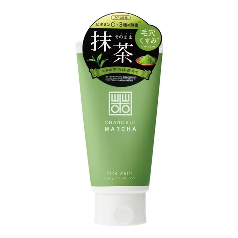 Sữa rửa mặt Matcha Chanosui sạch mụn đầu đen thu nhỏ lỗ chân lông 120g