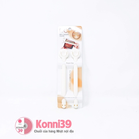 Set 2 kẹp miệng túi Sanada hình gấu