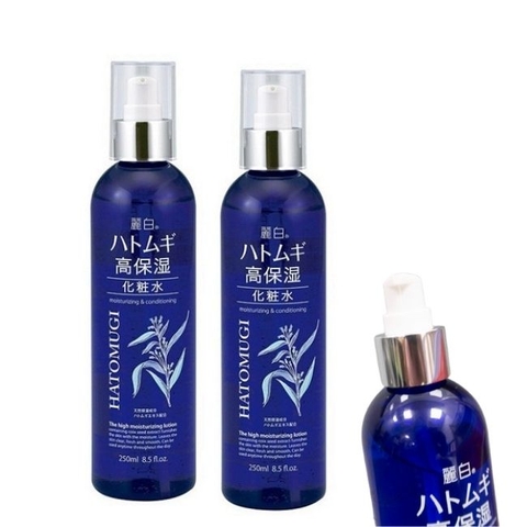 Nước hoa hồng Kumano Reihaku Hatomugi dưỡng trắng và dưỡng ẩm cao 250ml