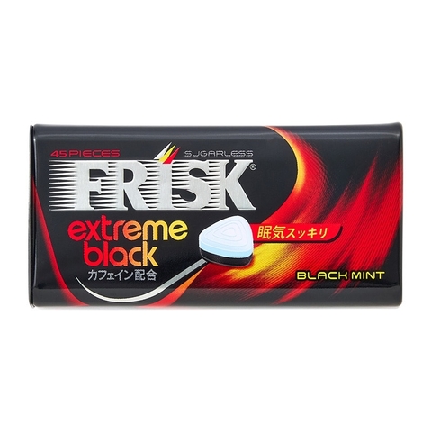Kẹo bạc hà Frisk Extreme Black Mint đen