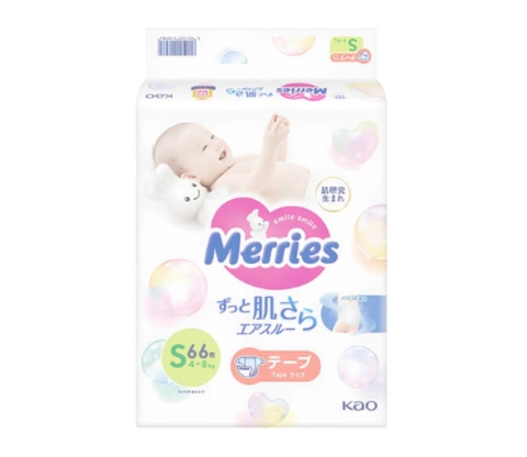 Bỉm merries dán size S66