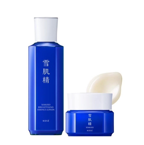Nước dưỡng ẩm và làm sáng da Sekkisei Brightening Essence Lotion 200ml ( tặng kem đêm 10g)