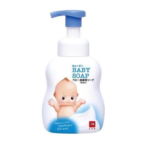 Sữa tắm tạo bọt Cow Baby làm sạch không mùi cho bé 400ml