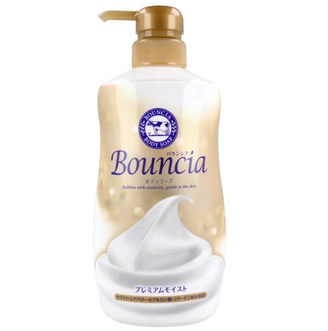 Sữa tắm Bouncia cao cấp siêu mịn và dưỡng ẩm 460ml