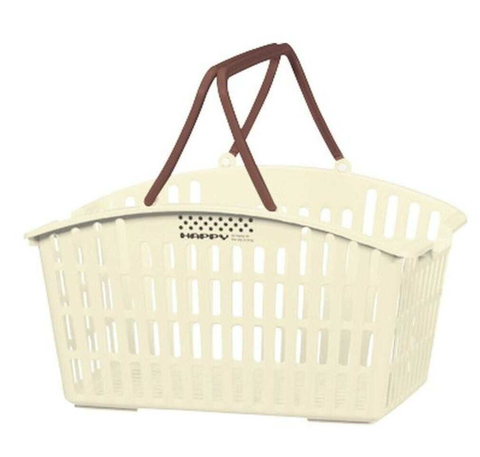 Giỏ đựng đồ đa năng có quai xách Himalaya màu be