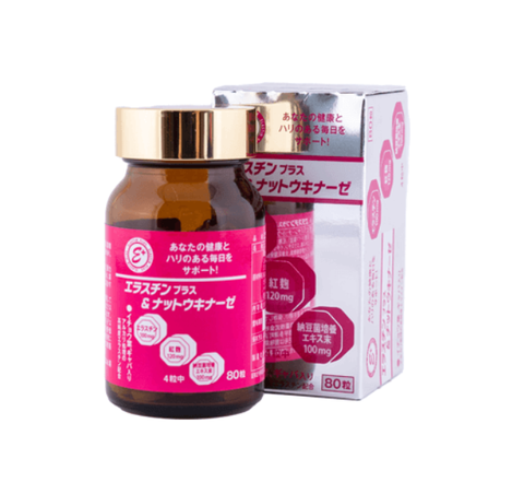 Viên uống hỗ trợ bền thành mạch, ngừa tai biến Hokoen Elastin + Nattokinase