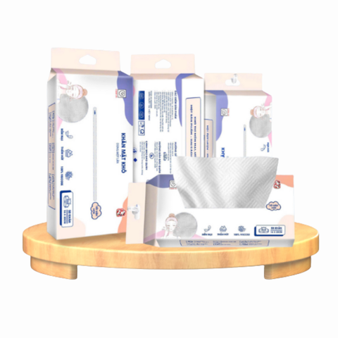 Khăn mặt khô dùng 1 lần S’baby