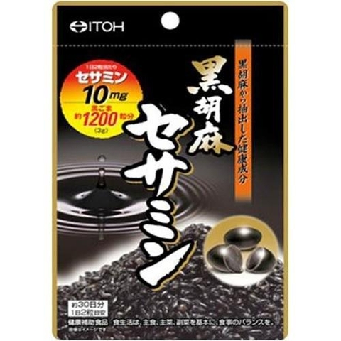 Viên uống chống ung thư Itoh chiết xuất sesamin 60 viên 30 ngày