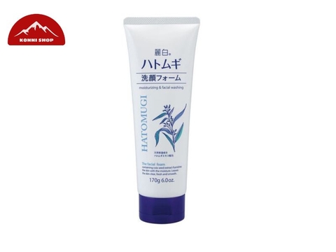 Sữa rửa mặt Kumano Reihaku Hatomugi trắng da 170g