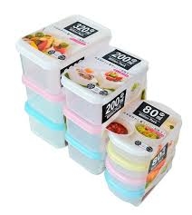 Set 4 hộp đựng thực thẩm Milion 80ml