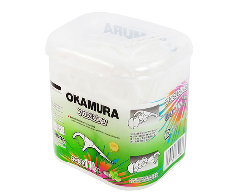 Tăm chỉ nha khoa Okamura hộp 110 cây