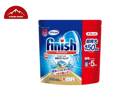 Viên rửa bát Muse Finish làm sạch sâu, sáng bóng chén đĩa