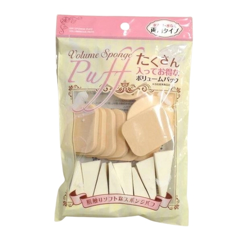 Mút trang điểm vuông tròn 24 miếng