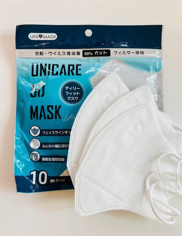 Khẩu trang Unicare 5D (gói 10 chiếc)