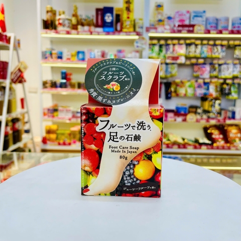 Xà phòng Pelican tẩy da chết chân 80g