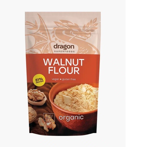 Protein hạt óc chó hữu cơ 200Gr 51% 
Dragon Superfoods