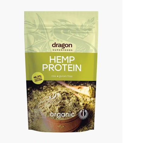 Protein hạt gai dầu hữu cơ 200gr 48% 
Dragon Superfoods