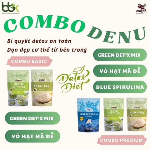 Combo DENU – Detox and Nutrition – Thải độc và dinh dưỡng