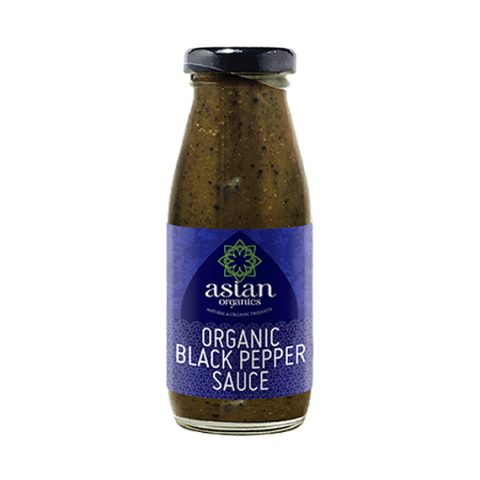 Sốt tiêu đen hữu cơ Asian Organics (200ml)