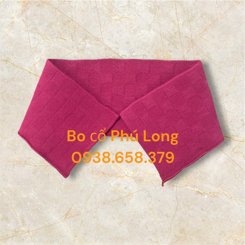 BO CỔ HOA VĂN CARO BCH04 BO CỔ ÁO THUN