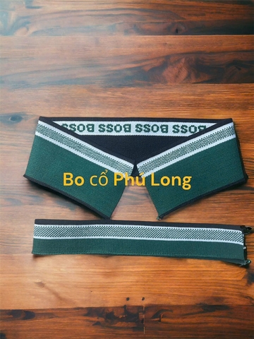 BO CỔ SỌC- CHỮ- DA RẮN BCS07