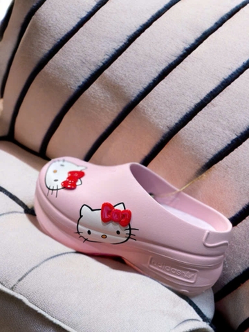 Giày Adiform Stan Smith Mules Clear Pink x Hello Kitty IG4446