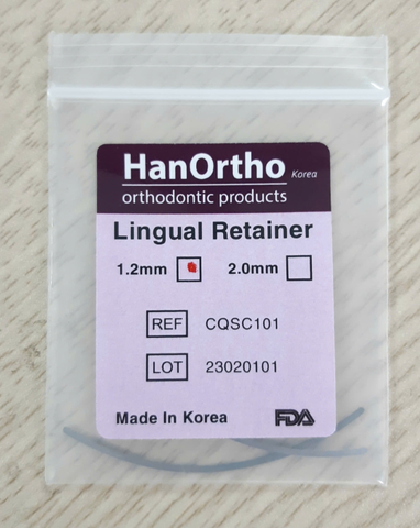 Dây sau chỉnh nha thường