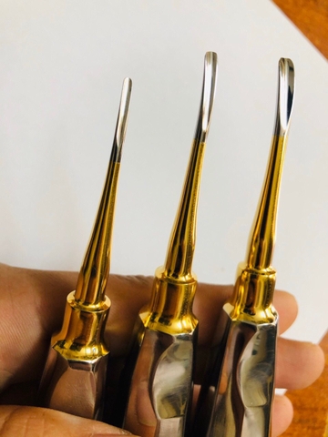 Bẩy Răng Không Sang Chấn Cán Vàng