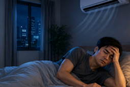 Ngủ phòng bật điều hòa kín cửa: Vì sao dễ mệt mỏi, đau đầu sau khi thức dậy?