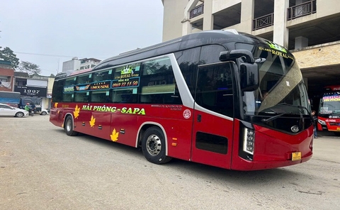 xe Kết Đoàn Travel từ Cát Bà đi Than Uyên Lai Châu