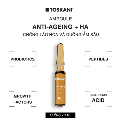 Toskani Anti-ageing + HA Ampoule