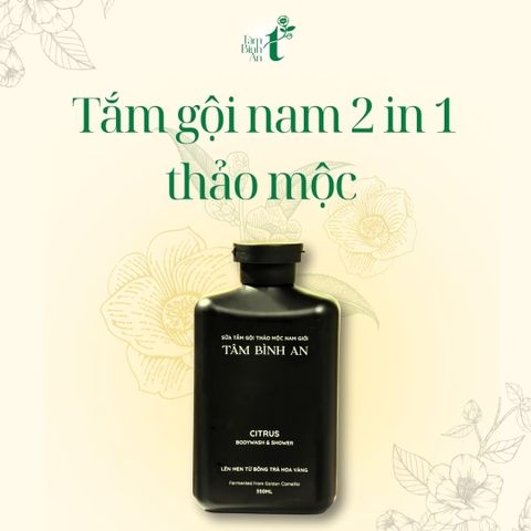 Sữa Tắm Gội Thảo Mộc Nam Giới