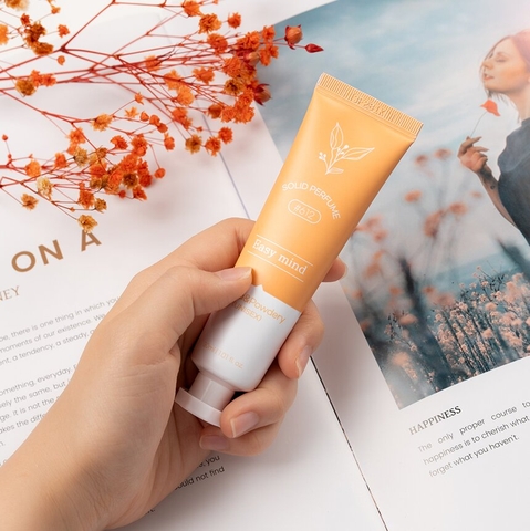 Nước hoa khô dạng sáp Easy Mind hương vani & phấn [ Unisex ] - 이지마인드 고체 향수