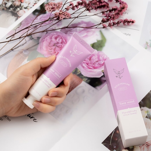 Nước hoa khô dạng sáp Easy Mind hương hoa và trái cây [ Dành cho nữ ] - 이지마인드 고체 향수