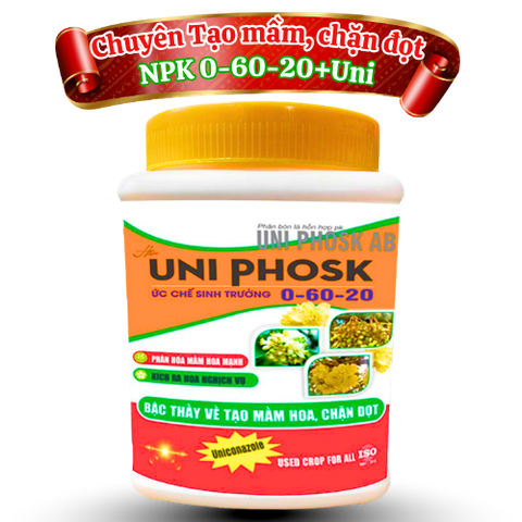 Unifhosk 0-60-20+Uni Tạo mầm hoa cực mạnh