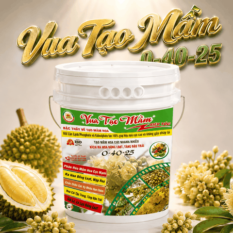 Vua Tạo Mầm Hoa 0-40-25 Hy Lạp Agri
