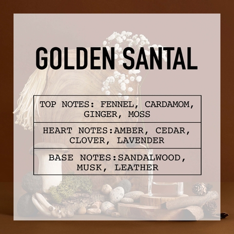 Tinh Dầu Nước Hoa Cao Cấp Nomad Fine Fragrance Oil - Golden Santal
