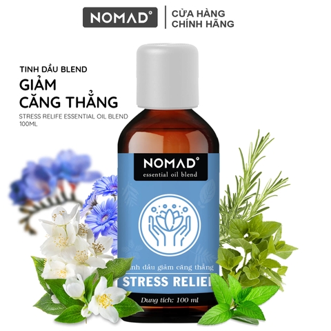 Tinh Dầu Thư Giãn Nomad Essential Oil Blend - Stress Relife