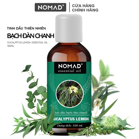 Tinh Dầu Bạch Đàn Chanh Nomad Essential Oil Eucalyptus Lemon