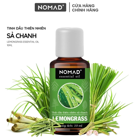 Tinh Dầu Sả Chanh Nomad Essential Oil Lemongrass