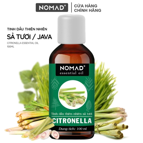 Tinh Dầu Sả Tươi Nomad Essential Oil Citronella