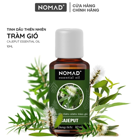 Tinh Dầu Tràm Gió Nomad Essential Oil Cajeput