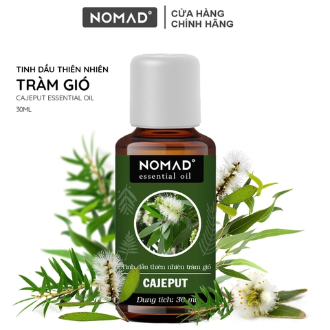 Tinh Dầu Tràm Gió Nomad Essential Oil Cajeput