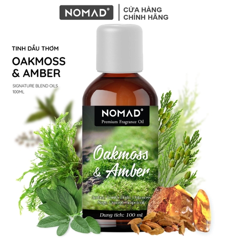 Tinh Dầu Nomad Signature Blend Oils - Oakmoss & Amber