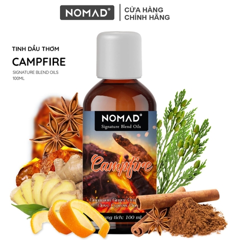 Tinh Dầu Nomad Signature Blend Oils - Campfire