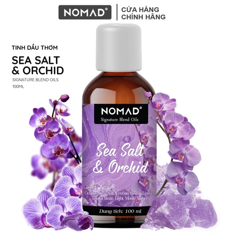 Tinh Dầu Nomad Signature Blend Oils - Sea Salt & Orchid