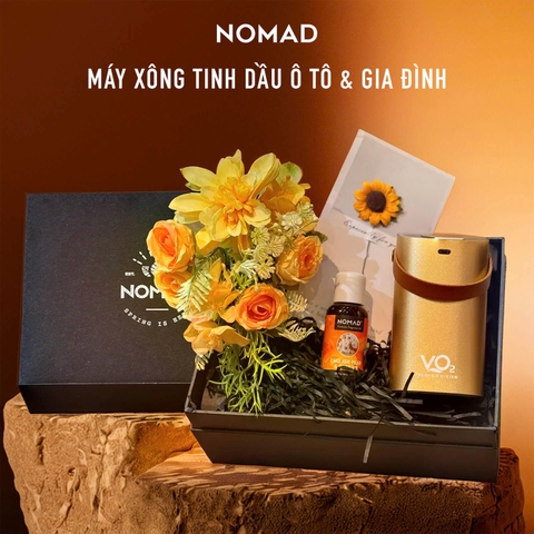 Combo Quà Tặng Máy Xông Tinh Dầu VO2 Smart Home Cho Gia Đình