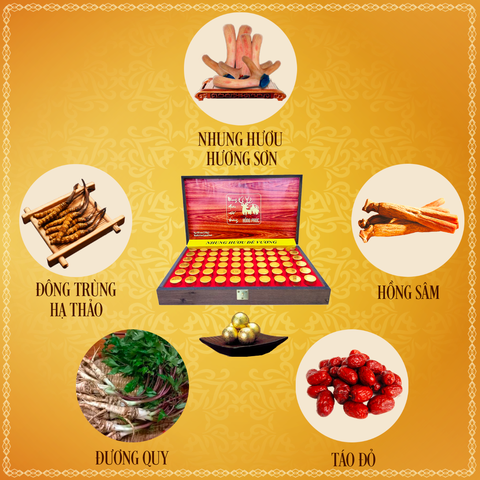 Viên đan nhung hươu Đế Vương Hồng Phúc (phiên bản Special)