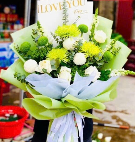 Bó hoa sắc màu - BCT1