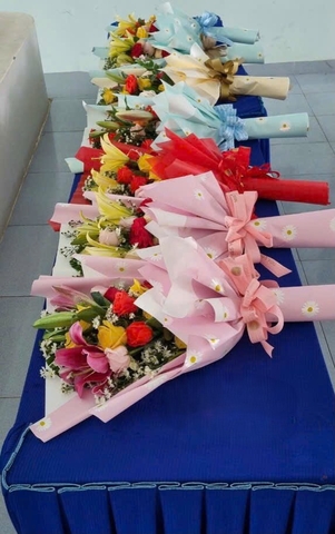 Bó Hồng Sắc màu - BHTC5